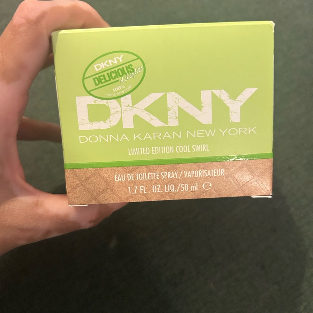 BNIB DKNY Delicious Delights Limited Edition Cool Swirl EDP 1.7 oz